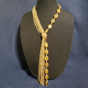 Ella Asymmetric Y-Necklace